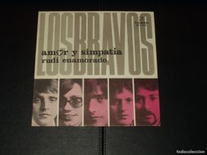 Discos de vinilo: BRAVOS SINGLE AMOR Y SIMPATIA